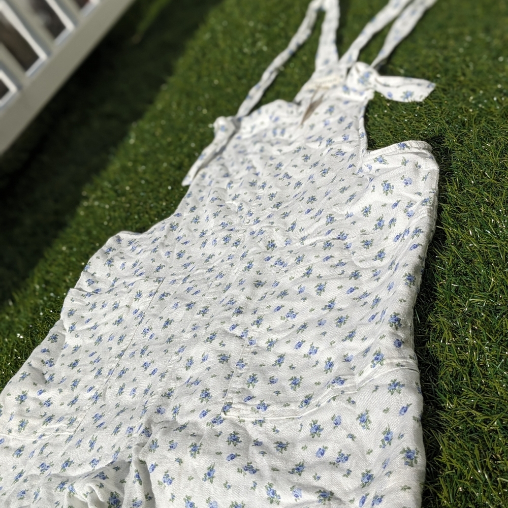 Aeropostale Floral Utility Romper